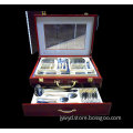 High quality 84pcs cutlery set with wooden case